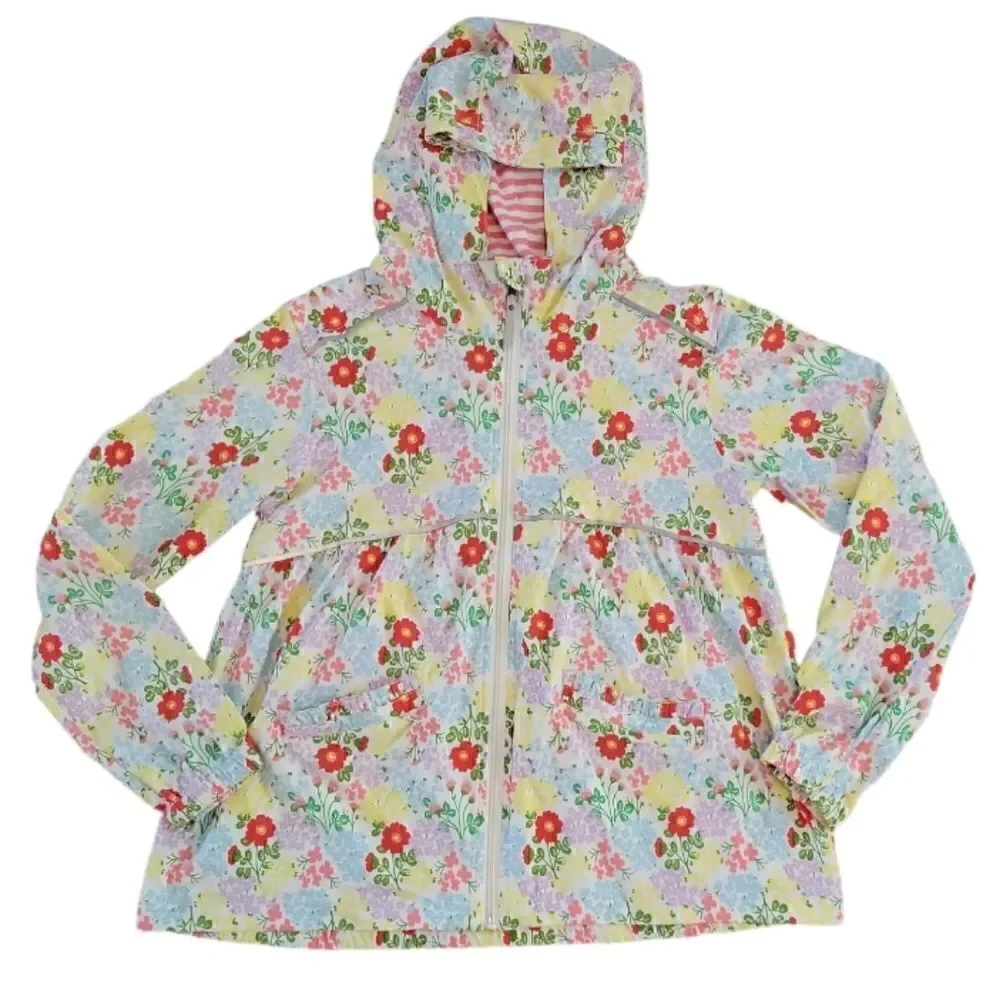 EC HANNA ANDERSSON GIRLS FLORAL HOODED JACKET SZ.14-16 (160)